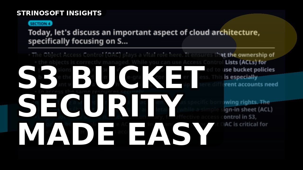 S3 Security – Bucket Policy, ACL, OAC - YouTube