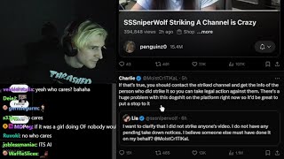 xQc reacts to SSSniperWolf Striking a Channel that's Not her Content