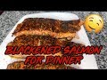 FOLLOW MY RECIPE | Family Dinner (BLACKENED SALMON, MASHED POTATOES, GREEN BEANS)