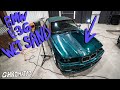 Wet Sanding An Entire BMW E36 To Somewhat Perfection