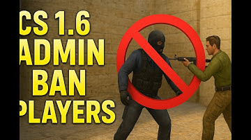 This is HOW you BAN players using AMX commands in CS 1.6