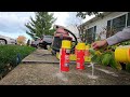 FnF302 - How to 046 - Over Lifting Concrete Sidewalk with Spray Foam Can - Part 2