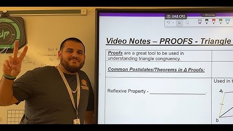 5.C - Proofs for Congruent Triangles - Geometry