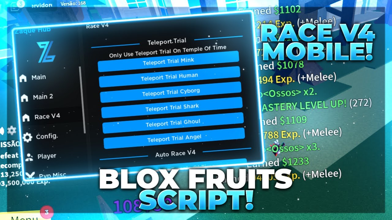 📌 Blox Fruits (PC & MOBILE) Script – Juninho Scripts