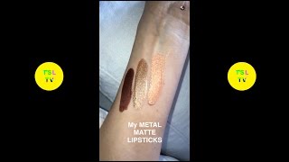 Kylie Jenner and Caitlin Jenner Introduce 3 New Shades of Matte METALLIC Lip Colors For Coachella