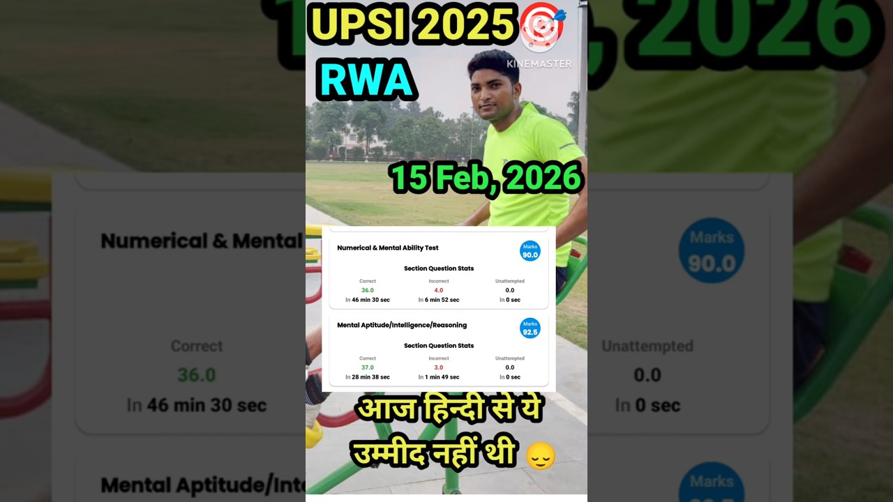 RWA Weekly Mock test 👮⭐ MockTest Analysis 