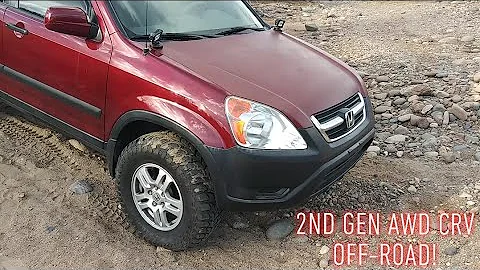 LIFTED 2ND GEN AWD CRV OFF-ROAD FUN! (2003 RD7)