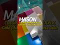 Looking for mirror acrylic sheets beyond standard silver?