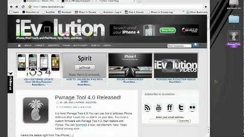Jailbreak iPhone 3GS on iOS4 (NEW latest update)