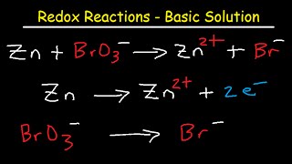 How To Balance Redox Equations In Basic Solution