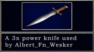 Resident Evil 3: Nemesis with the new 3x Damage knife mod! | Download links in description!
