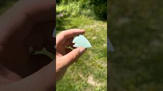 Making an arrowhead out of uranium glass! 😳