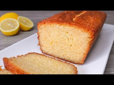 Easy lemon loaf cake recipe. Only few ingredients, moist and delicious! Easy Baking