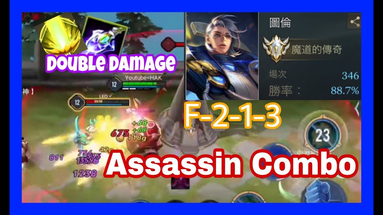 Do you know Tulen Assassin combo? / ROV, Liên Quân Mobile ,펜타스톰, AOV ...