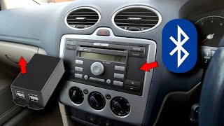 Ford Focus Mk2: How to add bluetooth audio &amp; USB charging ports