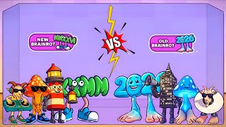 Merge Fellas New Brainrot Vs Old Brainrot Max Level Gameplay