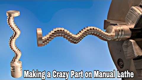 Amazing Brass Turning Technique Making a Crazy Part on the Manual Lathe Machine