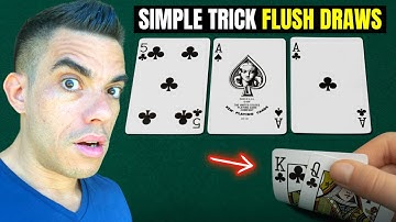 This Simple Flush Draw Strategy Took My Game to the Next Level!