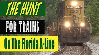 The Hunt For Trains On the Florida A Line