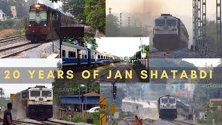 10 in 1 : 20 years of SBC UBL Jan Shatabdi | King of the section | ICF to LHB | Indian Railways