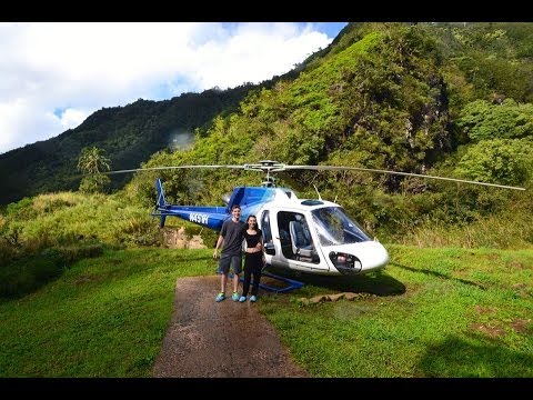 jurassic falls landing helicopter tour