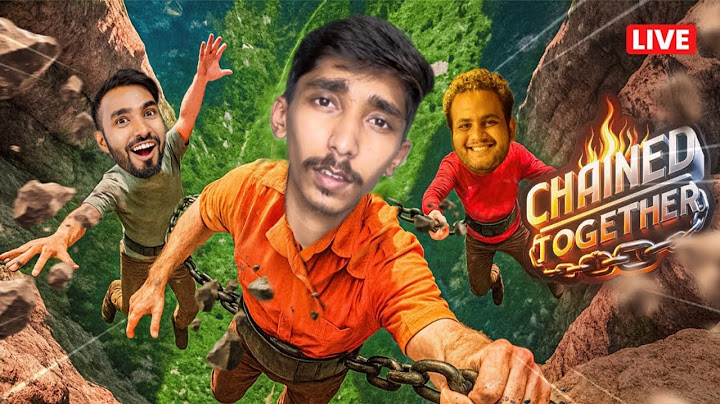 CHAINED TOGETHER PART 2 LIVE 🤣 #gaming