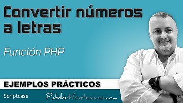 scriptcase · EP02 · números a letras