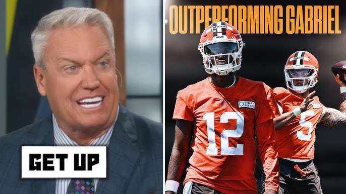 GET UP | Rex Ryan says Dillon Gabriel “sent a message” to Shedeur after winning Browns’ QB job