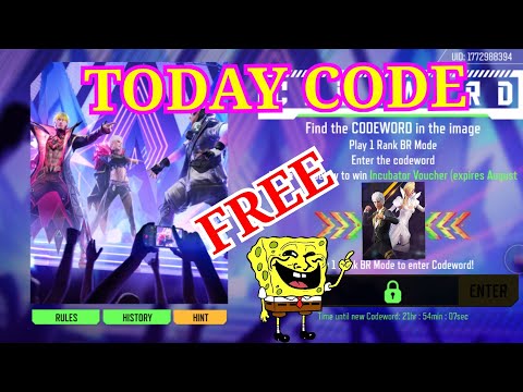 Free Fire  New Code Sinhala | Free Fire Today Redeem Code Sinhala Fire Fire Code Word Event Sinhala