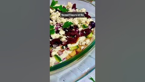 7 Layer Mediterranean Dip - Creamy Garlicky Lemony Goodness!