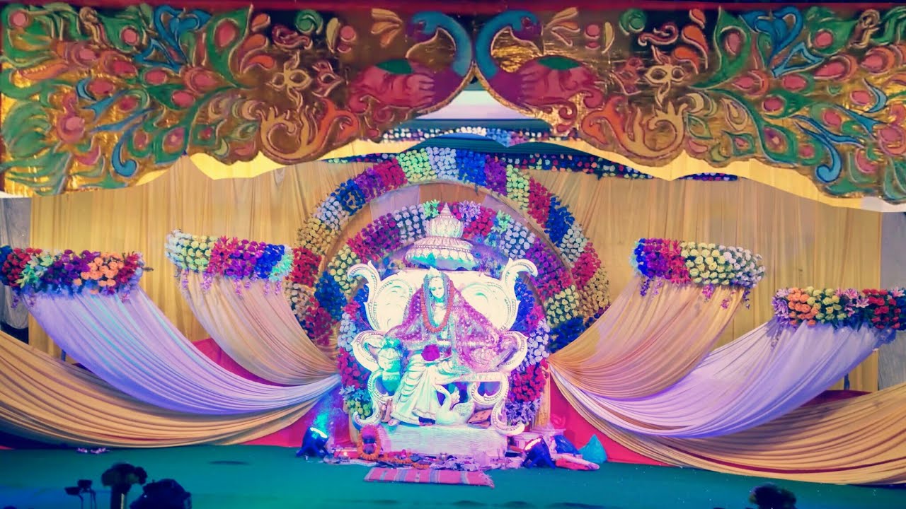 Featured image of post Goddess Saraswati Saraswati Puja Pandal Decoration Image