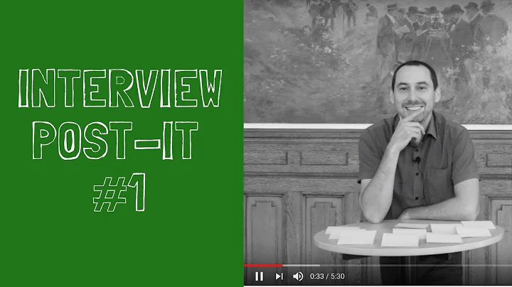Interview Post-it - Nicolas BECK