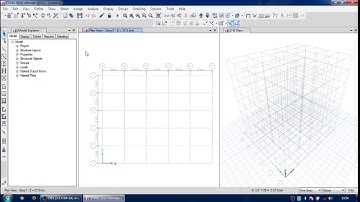 ETABS TUTORIAL on Analysis and Design of RC frame Part 1