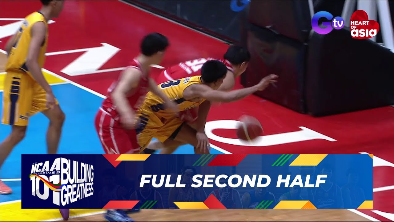 FULL SECOND HALF - JRU Heavy Bombers vs EAC Generals | NCAA Season 101
