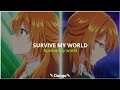 Why Raeliana Ended Up at the Duke's Mansion OP 1 | SURVIVE - MindaRyn | AMV | Lyrics