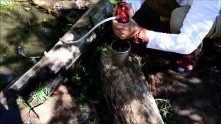 How to use MSR Miniworks EX Water Filter during Backpacking at Zion National Park