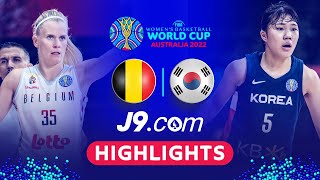 Belgium 🇧🇪 - Korea 🇰🇷 | Game Highlights