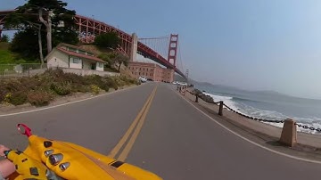GoCar to Golden Gate bridge | San Francisco | 360 | GoPro Fusion