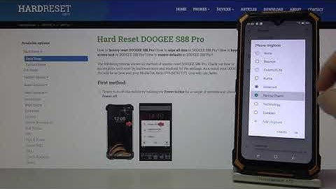 DOOGEE S88 Pro Ringtones List | Orginal Ringtones
