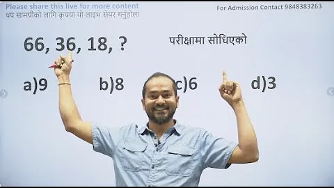 Number Series | IQ tricks by Tek Pant