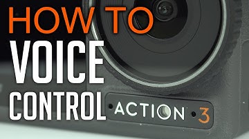 How to Use Voice Control on Dji Osmo Action 3 camera