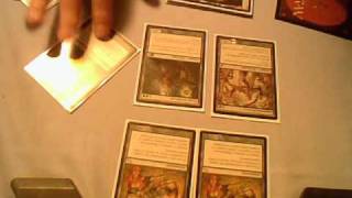 Magic The Gathering Mono Green Massive Life Gain/Massive Mana