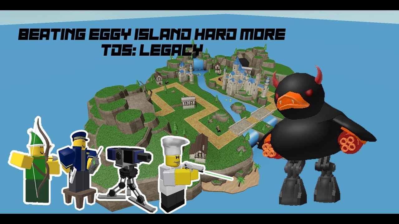 Beating Eggy Island Hard Mode TDSLegacy YouTube