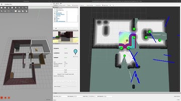 Mapping, localization, navigation and exploration in Gazebo Harmonic and ROS2 Jazzy