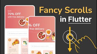Fancy Scroll using sliver widget in flutter | Flutter Scroll Animations | Sliver  scroll animations screenshot 1
