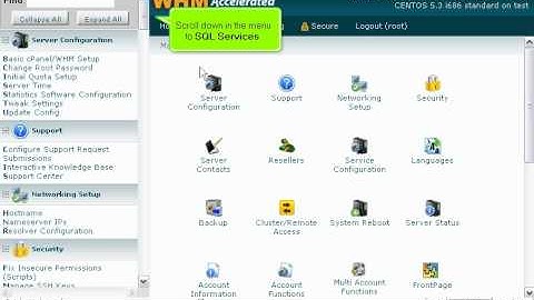 How to repair a MySQL database in WHM - WHM Service Tutorials