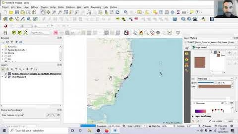 13- Loading WFS (Web Feature Services) map on your QGIS project