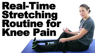 Real Time Knee Pain Stretches & Exercises - Ask Doctor Jo