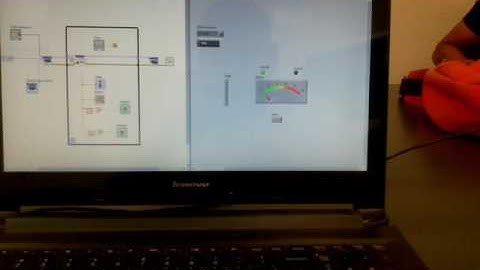 LabView + arduino practica 3 comparador