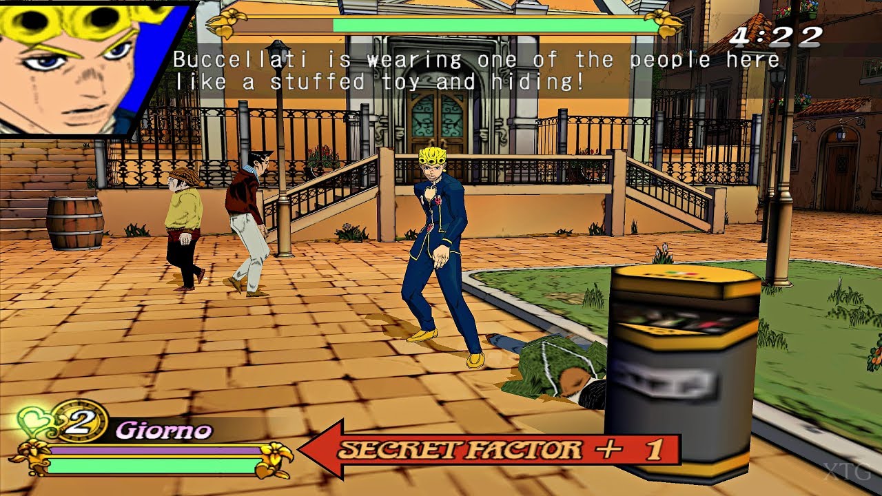 JoJo's Bizarre Adventure: Golden Wind online multiplayer - ps2